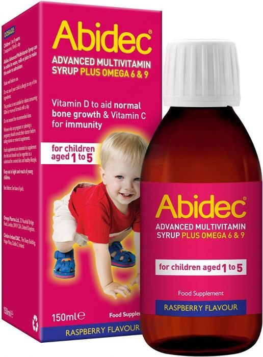 ABIDEC SUSP 150ML RASBERRY FLAVOUR