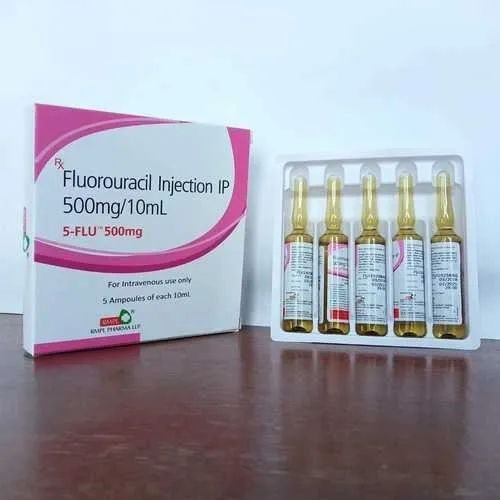 5FU INJ 500MG/10ML AMPULES 5S