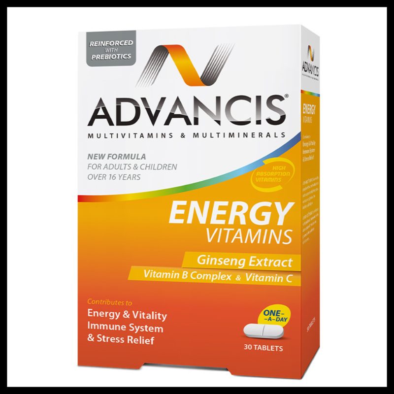 ADVANCIS ENERGY VITAMINS 30S