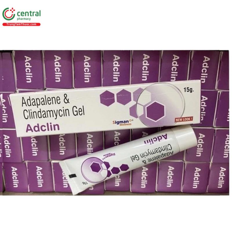 adapalene,clindamycin