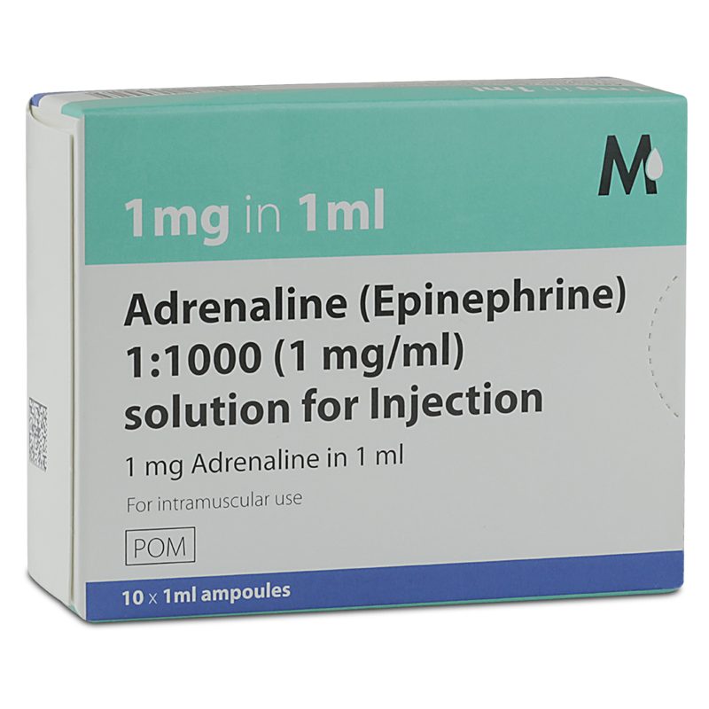 ADRENALINE INJECTION 10'S