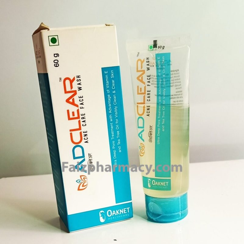 ADCLEAR  ACNE CARE FACE WASH 60G