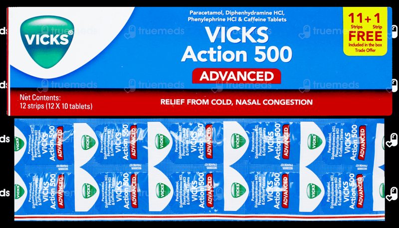 Action Advance tabs 100s