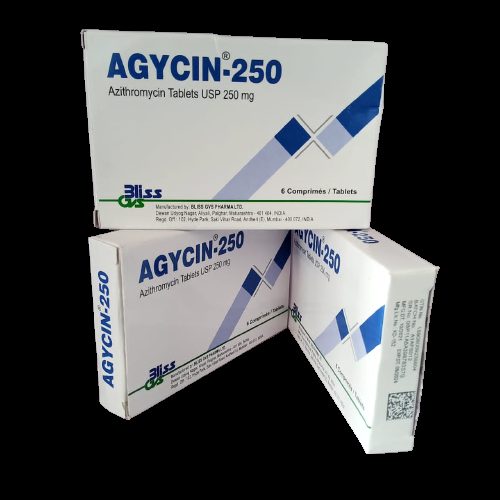 AGYCIN/VIVAMYCIN 250MG 6S