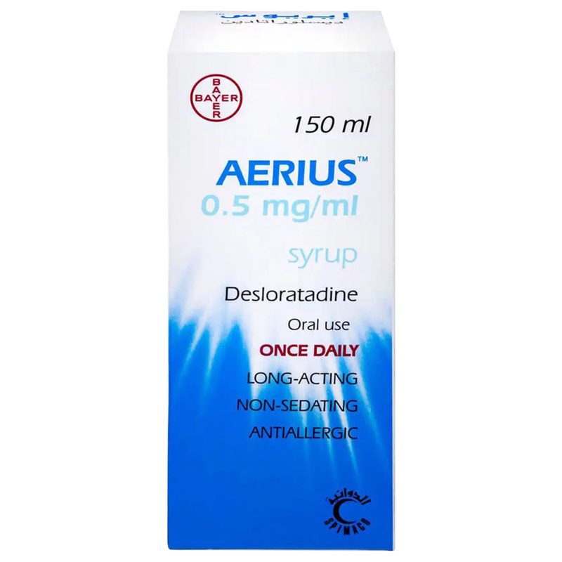 AERIUS SYRUP 150ML