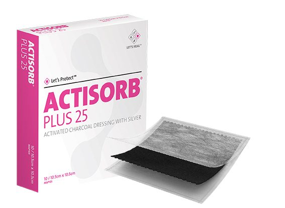 ACTISORB PLUS 25 10.5X10.5CM 10S