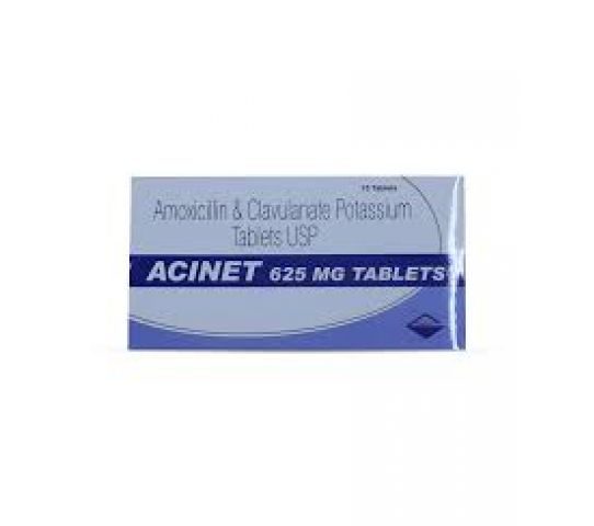 ACINET 625MG 10S