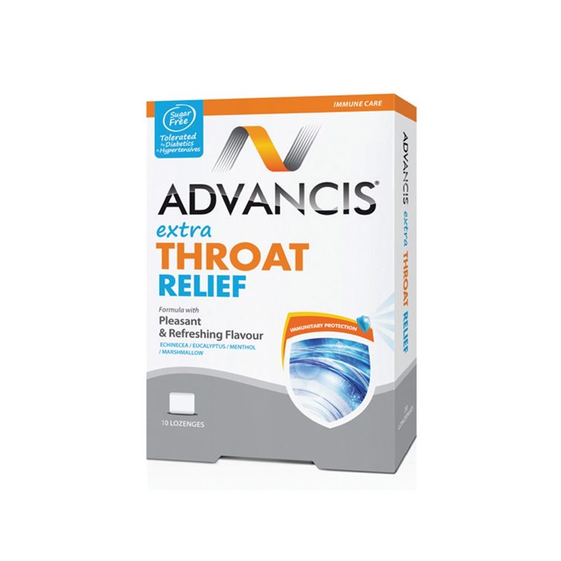 ADVANCIS EXTRA THROAT RELIEF 20'S